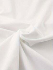 Shushu Biye Doppelseitig Bedrucktes Modisches Kurzarmshirt, Lässiges Kurzarm-Rundhals--Shirt, Damenbekleidung,Festival - 白色 - 查看 5
