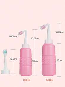 1个迷你手持式冲洗器，便携式冲洗器，旅行冲洗器，便携式旅行冲洗器，卫生清洁，500毫升水箱容量 - 多色 - 查看 8