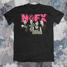 Nofx Commemorative T-Shirt, Available In All Sizes Up To 5XL, Black, 100% Cotton. - 黑色 - 查看 2