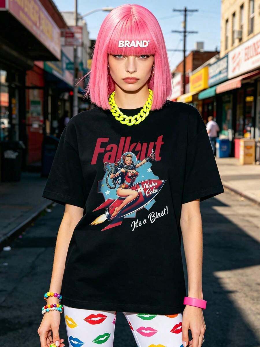 Camiseta de manga corta con cuello redondo suave y casual de verano para mujer, tops para salir, vintage, camisetas divertidas, Gen Z, tops, curvas, ropa Y2K, algodón, Italia, Grecia, curvas, tops para damas, tops lindos, camisetas gráficas, conjuntos de vacaciones para mujer, conjuntos de primavera, estilo callejero americano, casual deportivo, vestido degradado, estilo unisex, estilo casual urbano, casual, jersey, camisetas holgadas, ropa de calle retro, estilo de los 90, estilo de los 2000, subcultura, estilo europeo, top negro, tops blancos, conjuntos de fiesta de los 90. Negro - Negro - Ver 1