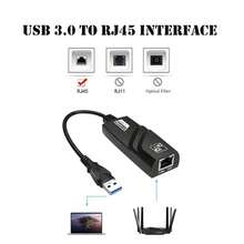 100Mbps USB 3.0 有线 USB Type-C 转 RJ45 LAN 以太网适配器，RTL8153 网卡，兼容 PC、Windows 笔记本电脑 - 查看 8