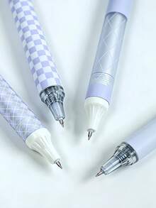 6pcs/Set Refreshing Neutral Pens, Student Stationery, Quick-Drying Smooth Retractable Pens For Office, School, Suitable For Students, Men And Women, Stationery, Drawing, Teachers, Classroom, Gifts For Birthday, Holiday, Back To School Essentials - Sets - View 7