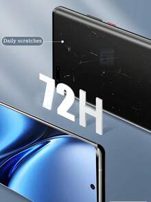 2Pcs Anti Spy Hydrogel Film Explosion-Proof, And Scratch Resistant Anti Peeping Mobile Screen Protector Film Compatible With Xiaomi/ Note 15 14 13 Series Privacy Film Soft Film Non Glass - Black - View 10