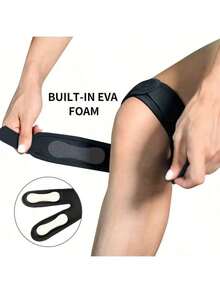 Rodillera ajustable con tela de malla transpirable y diseño ergonómico, adecuada para baloncesto, ciclismo y deportes al aire libre, proporciona un soporte de compresión estable. - Multicolor - Ver 18