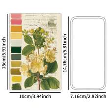 20张复古油画色彩明信片,4*6英寸美学渐变色调色板墙面装饰,设计师、艺术家、书籍爱好者和文具爱好者的色彩参考卡 - 查看 4