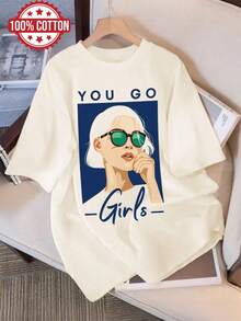 Women T-Shirts - White - View 6