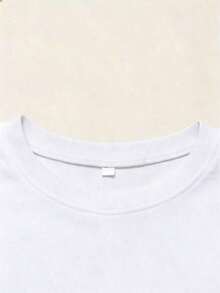 Camiseta de Algodón 100% con Impresión Divertida de Jesús Cristiano, Cuello Redondo de Manga Corta, Adecuada para Todas las Estaciones, Ropa de Hombre LK5M - Blanco - Ver 4