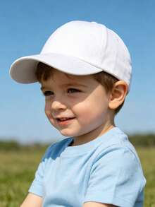 2pcs Adjustable Baseball Cap For Toddler Boys, 3 Months - 7 Years Old Kids Sun Hat, Breathable UV Protection Suitable For Outdoor, Beach, Camping, Casual Wear - 2pcs - View 8