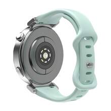 1條適用於華為GT3 (42mm) (43mm)、GT1/2/3、Watch4/4Pro (46mm) (48mm)的可調節式柔軟透氣防汗錶帶，粉色、星光色、綠色等多色可選，輕量快乾通用替換運動錶帶，適合18mm、20mm、22mm寬度矽膠錶帶，兼容三星及其他智慧手錶 - 彩色 - 查看 19