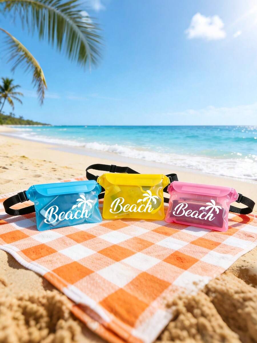 Large Capacity Waterproof Waist Bag, Adjustable Belt, Made Of PVC Material. This Large Capacity Waist Bag Has A Three-Layer Sealing Design, With A Waterproof Phone Pouch Suitable For Touchscreen. It Is A Thick And Durable Waterproof Bag With A Transparent Plastic Window, Suitable For Various Smartphones.