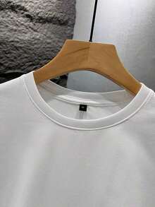 Men's Fashionable Loose-Fit Printed Short-Sleeve T-Shirt | Exquisite Design | Summer Essential | Easy To Match, Showcasing Your Style. - White - View 5