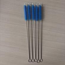 10pcs Multi-Functional Crevice Cleaning Brush Set, Stainless Steel Bendable Long Handle Soft Bristle Brush For Air Conditioner, Car Interior, Shower Head, Pipe, Bottle, Straw And Deep Cleaning - Multiple Styles - View 5