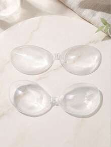 Lightweight Silicone Bra - No-Show & Secure, Perfect For Sheer & Tight Clothing - Clear - View 11