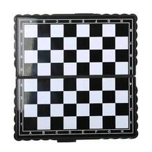 1pc Mini Portable Folding Chess Set, Leisure & Entertainment Activity - Multicolor - View 8