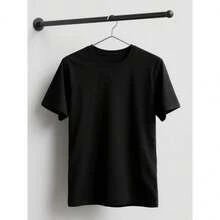 Camiseta con "LITTLE BIT COUNTRY LITTLE BIT HOOD" y Gráfico de Calavera de Vaquero: Declaración Audaz - Camiseta negra de 180 g - Ver 2