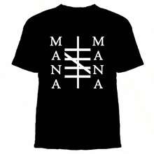 Mana Mana - Logo T-Shirt - Svart Records. With A Crisp, Streamlined Cut, This Garment Creates A Clean And Vibrant Look When Worn. Its Relaxed Yet Flattering Silhouette Suits All Body Types, Offering A Style That Is Both Casual And With A Touch Of Elegance. - 黑色 - 查看 6