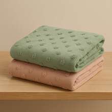 VOGA 2-Piece Kitchen Towel Set – Premium Textured Design BEAUTTY HOME - Lime Green - View 3