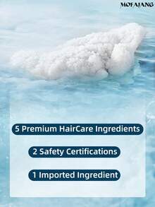 MOFAJANG 280g Shampooing au sel de mer, Élimination des pellicules, Nettoyage efficace, Micro-particules, Favorable au cuir chevelu, Réparation de la barrière, pH équilibré, Fraîcheur et volume durables - Rafraîchissant et antipelliculaire - Voir 6