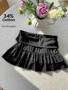 Women Skirts - Black - View 7