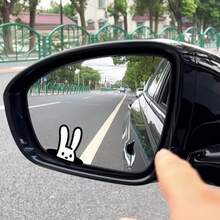 Hình dán gương chiếu hậu ô tô hình thỏ siêu dễ thương, thiết kế hoạt hình bằng vinyl. Những hình dán tự dính, bề mặt mờ này có khả năng chống tia UV, chống thấm nước và chống trầy xước. - A - Xem 5