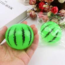 Pelota antiestrés con forma de fruta - Durable, ayuda a aliviar el estrés y es un juguete para apretar - Multicolor - Ver 12