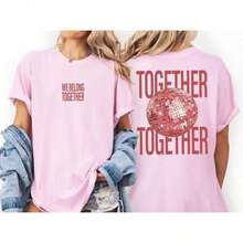 We Are Together Harry Kisses All The Time, Occasionally Disco Ball T-Shirt - 'Together Together' Short Sleeve Printed Crew Neck One Piece T-Shirt - 多色 2 - 查看 1