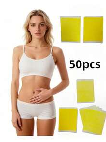 Parches moldeadores corporales, quema rápida de grasa, drenaje linfático, parches adelgazantes para abdomen y cintura para mujeres y hombres - Ver 8