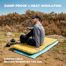 Naturehike 1pc Outdoor Camping Lightweight Moisture-Proof Mat - Multicolor - View 7