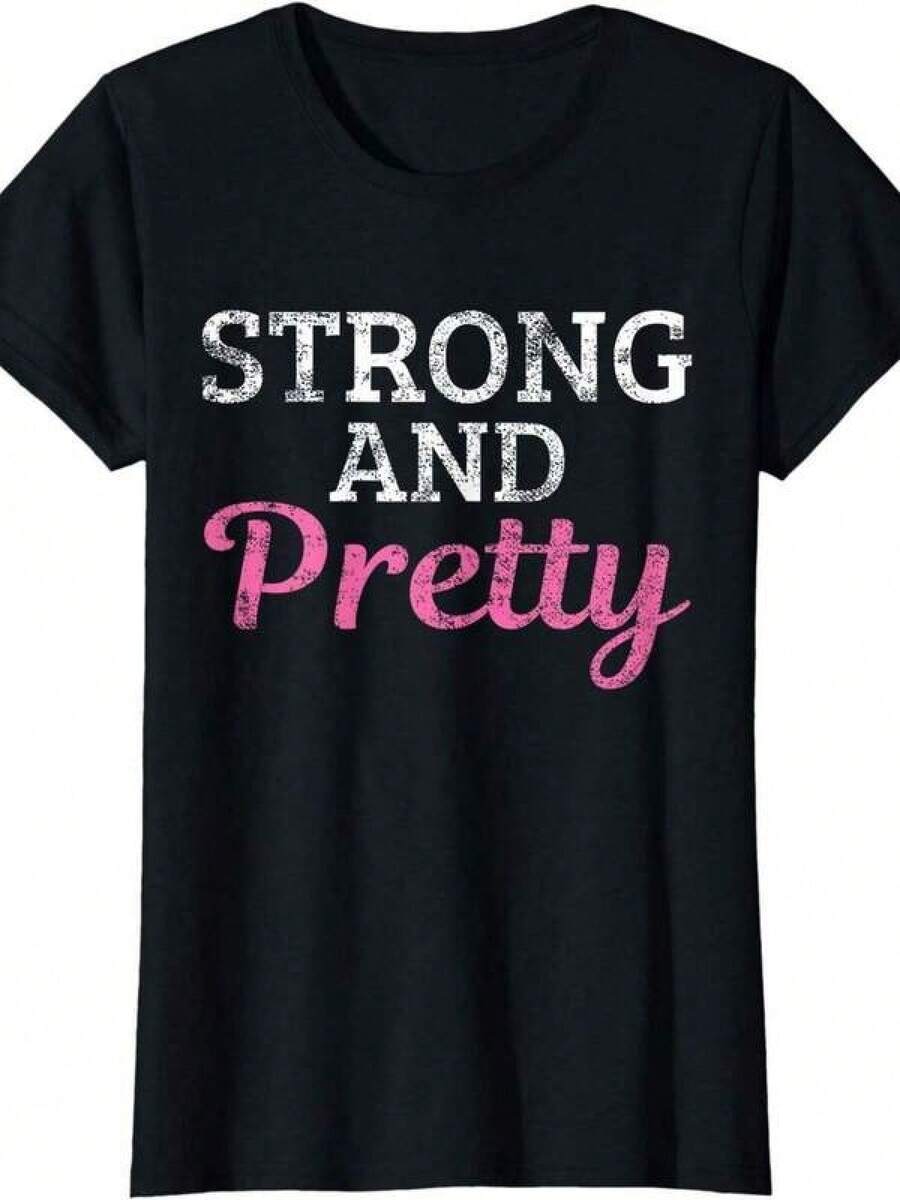 Camiseta unisex de manga corta, Camiseta Fuerte y Bonita, camisetas de hombre, spiderman, , camisetas de mujer, romwe men, boho chic, regalos para maestros, camiseta de mujer, atuendos curvos para hombre, y2k - Negro - Ver 1