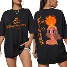 Camiseta Gráfica del Álbum Tropicoqueta 2026 de , Camisetas de Alta Calidad para Hombre y Mujer, Camisetas de Algodón Casuales de Talla Grande, Ropa de Verano Fresca para Mujer - Negro 3 - Ver 6