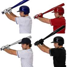 Wir präsentieren einen stylischen Baseballschläger, erhältlich in vier Farben: Schwarz, Blau, Silber und Rot! Er zeichnet sich durch hohe Härte und Verschleißfestigkeit aus und ist somit perfekt für Outdoor-Sportwettkämpfe oder Notfälle zu Hause geeignet. - Silber - Übersicht 2