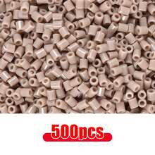 500 piezas Cuentas de fusión de 2.6mm Mini Pixel Puzzle Cuentas de hierro Cuentas de fusión Manualidades DIY de alta calidad - Frijoles - Ver 16