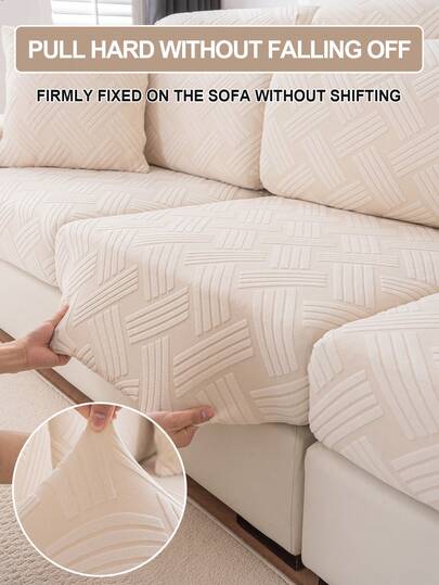 1 tấm bọc ghế sofa lưới xoay co giãn, bộ sản phẩm đa năng, bọc ghế sofa đa năng dùng được cả bốn mùa, chống mèo cào, thích hợp bảo vệ ghế sofa phòng khách hình chữ L và ghế sofa 1, 2, 3, 4 chỗ ngồi.