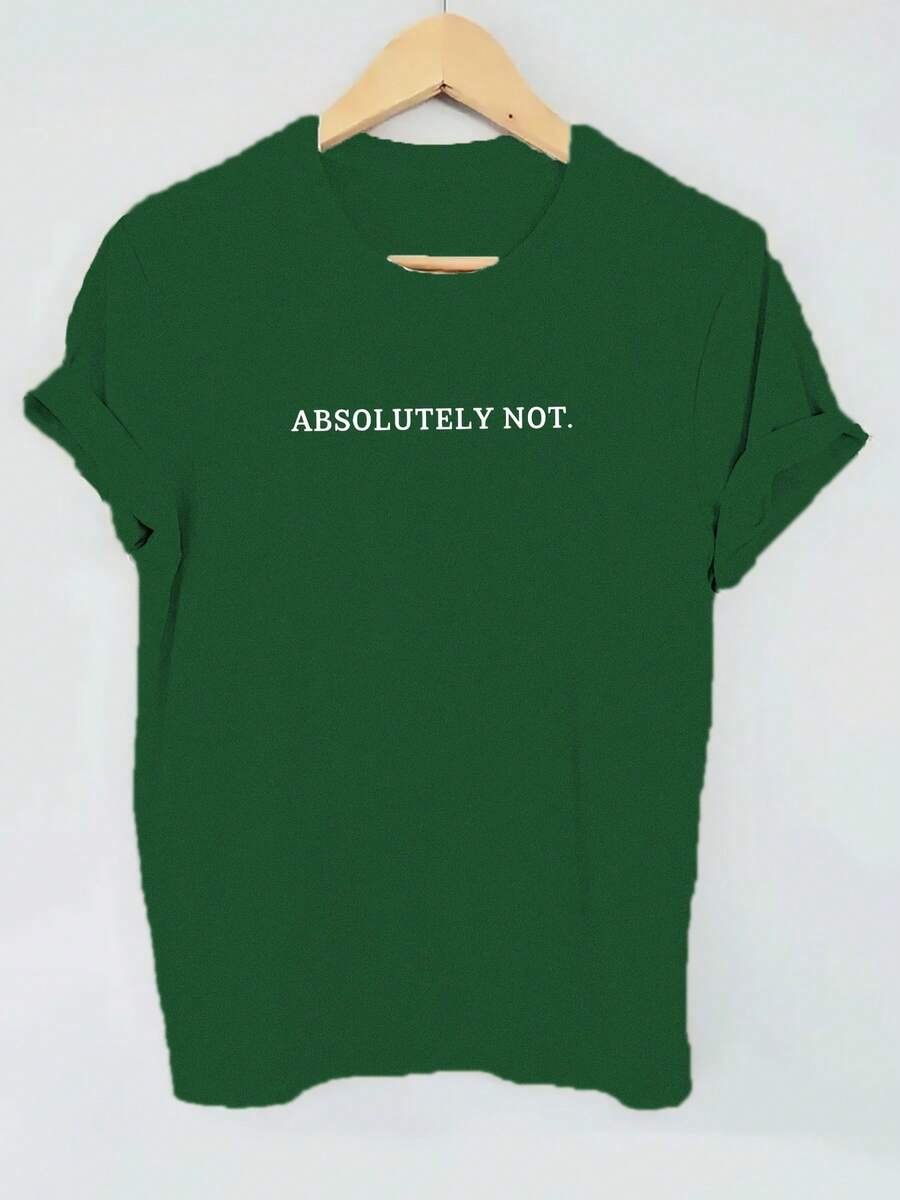 Plus Sizes - Plus Sizes - Women's Short Sleeve Summer T-Shirts With Stylish Prints - 綠色 - 查看 1