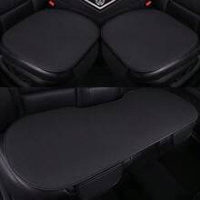 3pcs Car Seat Cushion Set, Rear Seat Cover With Pockets, Breathable Soft Comfortable Pad, Quilted Plaid Design, Suitable For All Seasons, Anti-Slip Wear-Resistant, Fit For Most SUVs, Sedans And Hatchbacks - Car Bottom Seat Cover - View 8