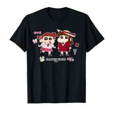Crayon Girls Short Sleeve T-Shirt - 黑色 - 查看 1