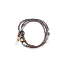 1pc Tortoiseshell Eyeglasses Cord, Fashionable Leather Eyewear Strap, Anti-Lost Hanging Lanyard - Multicolor - View 9