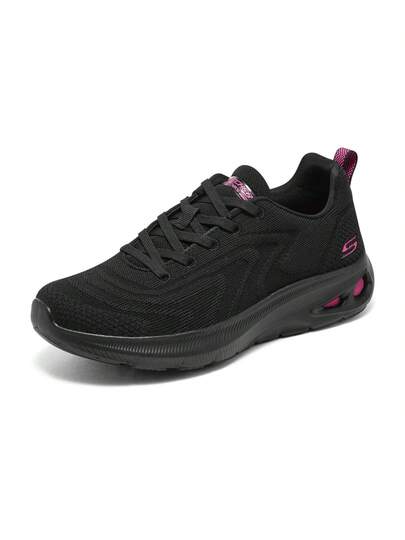 Skechers أحذية رياضية جديدة ماصة للصدمات، أحذية جري نسائية شبكية تسمح بالتهوية