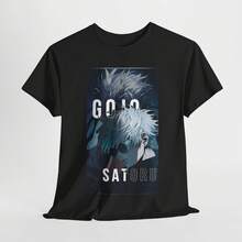 G1ojo Satoru Heavy Cotton T1EE, J1ujutsu Kaisen Anime Shirt220g Cla-Ssic Cotton T-Shirt - UniS-Ex - The Shirt You A-Lways NeededSuitable For All People, Whether WoM-En Or M-Enhigh-Quality Durable Fabric Suitable For All Seans,Ft To The Touch But Built To LastBreathabletops WoM.En Fall OutfiT.S For WoM.En VaC.Ation OutfiT.S WoM.En Easter, St. Patrick's Day Costume - 黑色 - 查看 1