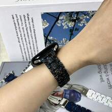 Dây đeo đồng hồ họa tiết chấm sơn vẩy, phù hợp với dòng sản phẩm 1-11, rộng 16mm, dây đeo thay thế đa năng, tươi mát cho mùa hè, dành cho cả nam và nữ. - Nhiều màu - Xem 4