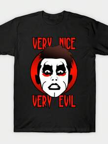 Camisetas de cuello redondo para hombre y mujer con un diseño muy malvado, adecuadas para lucha y boxeo. Estas camisas lavables ofrecen un ajuste elegante y un tejido cómodo para uso estacional. Son camisetas de manga corta adecuadas para el hogar, el uso diario, fiestas y viajes, perfectas como regalo para amigos o familiares. - Negro - Ver 6