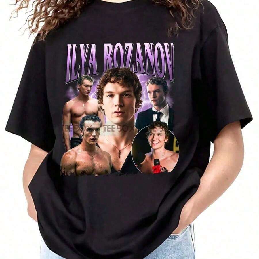 Camiseta vintage de Heated Rivalry Bootleg, Camiseta para fans de Rozanov, Camiseta de serie de TV, Camiseta de Ilya Rozanov, Mercancía de Connor Storrie, Ropa de verano de Shane Hollanders para mujer U7UU - Blanco - Ver 1