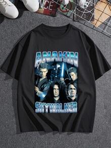 Gráfico inspirado en la fuerza interior y el equilibrio entre la luz y la oscuridad mostrando valentía y transformación personal camiseta de mujer  cómoda para uso diario y perfecta para fanáticos de aventuras épicas - Negro - Ver 3