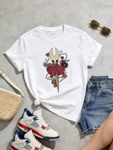 Women T-Shirts - White - View 5