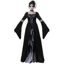 Stage Dance Wear - 8119 Black Hooded Long Dress - View 5