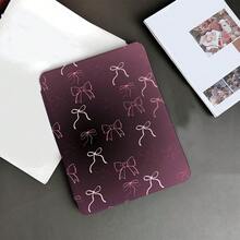 1 chiếc ốp lưng máy tính bảng màu tím đế in hình nơ hồng, xoay 360° có ngăn đựng bút, tương thích với iPad thế hệ thứ 10 10.9 inch 2022 Smart Case/ Air 13 (M3 2025)/ Air 11 (M3 2025)/ Air 11 (M3 2025)/ 11 (A16 2025), tương thích với Oppo Pad, Matepad, Vivo Pad, Honor Pad, Xiaoxin Pad. - Nhiều màu - Xem 2