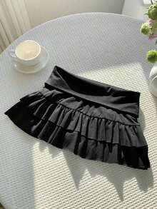 Women Skirts - Black - View 8