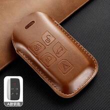 Bao da kiểu dáng giả da cho chìa khóa điều khiển từ xa ô tô dành cho Land Rover Range Rover Sport Evoque Freelander Velar Discovery 4 XE XJ XF - Loại A - Xem 6