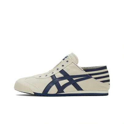  Onitsuka Tiger MEXICO 66 Mesh Retro Sporty Low-Top Casual Shoes, Unisex, Navy Blue
