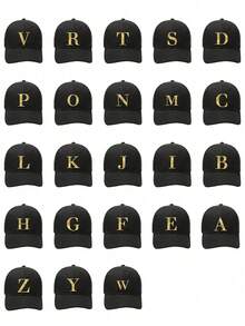 棒球帽，男女通用，低帽檐可调节，透气轻便，可选字母图案，适合跑步、健身、户外运动、日常佩戴，四季皆宜——度假旅行徒步帽，男女通用老爹帽，母亲节、生日、毕业典礼、情人节送给妈妈、女儿、儿子的礼物 - 彩色 - 查看 3